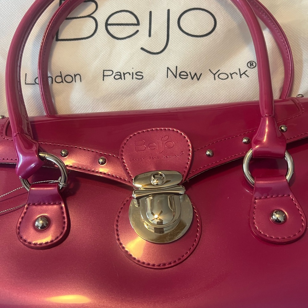 The Diva - Fuchsia Beijo Bag - New With Tags & Dust Cover - Picture 2 of 8